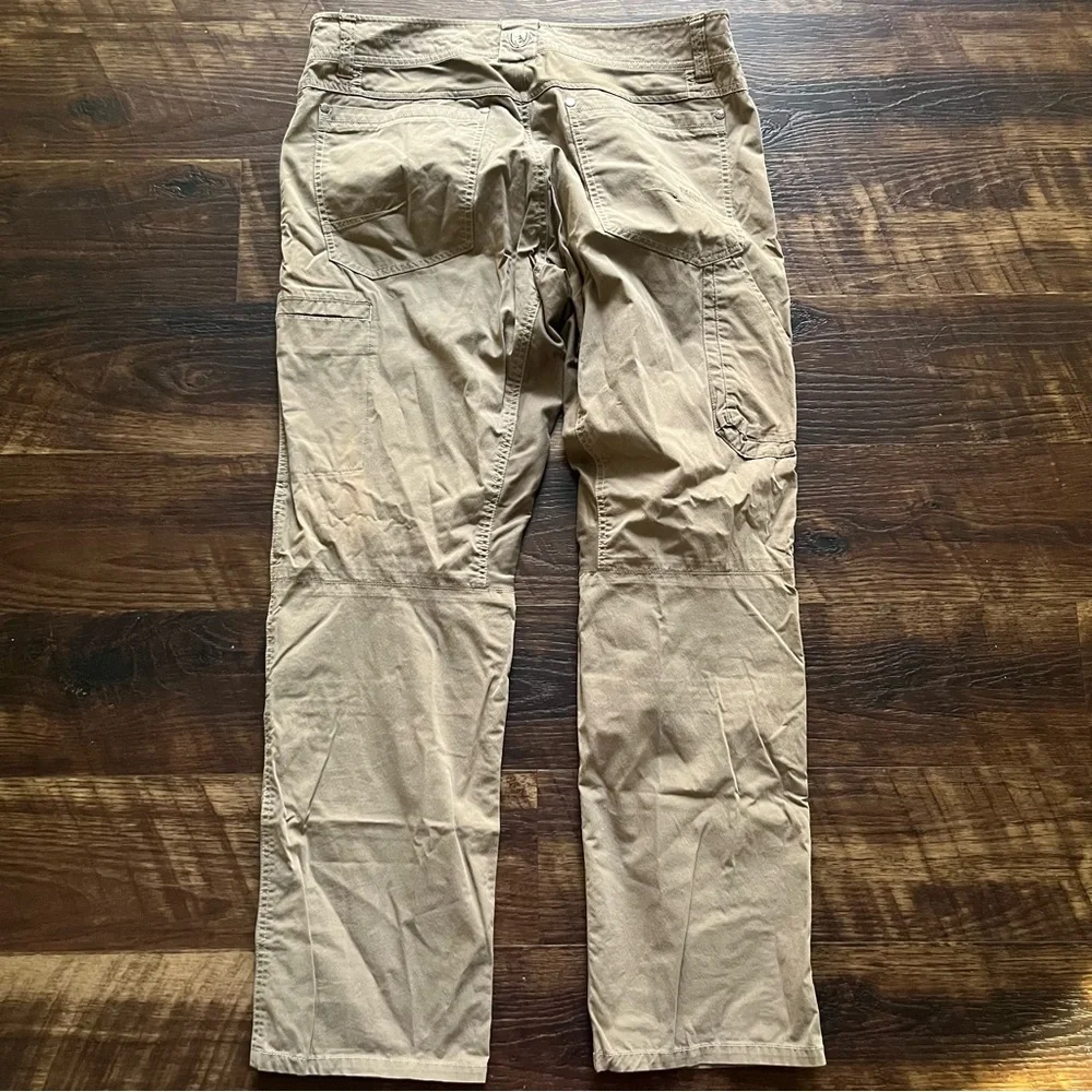 Kuhl Radikl 5109 khaki outdoor hiking athletic pants 34x30 act 33x29 gorp *READ - Picture 2 of 16